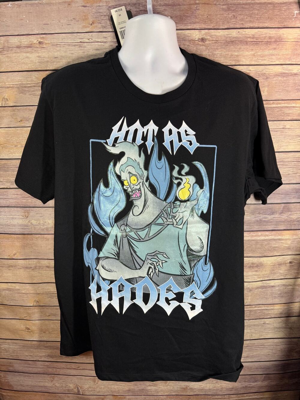 Disney Villains Hades Black T-Shirt - Size 3XL, Box Lunch Exclusive NEW